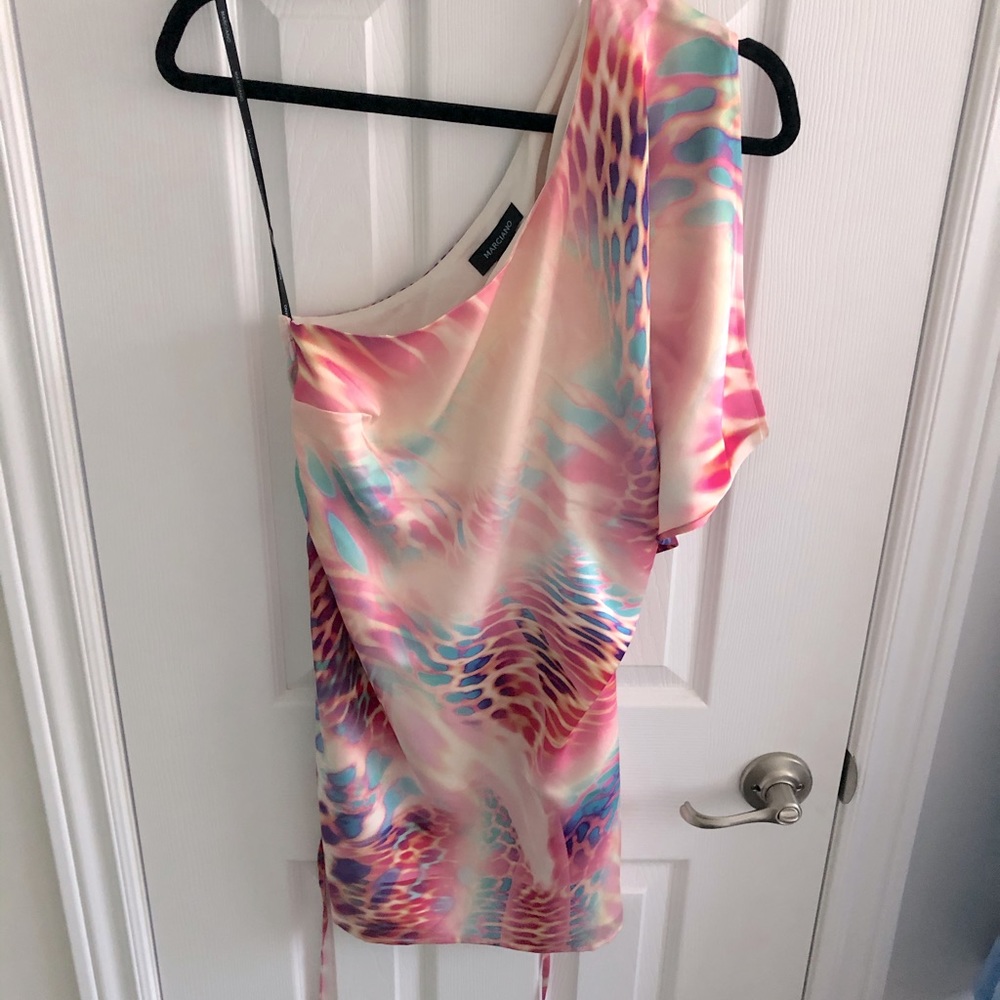 Guess by Marciano Colourful Asymmetrical Dress